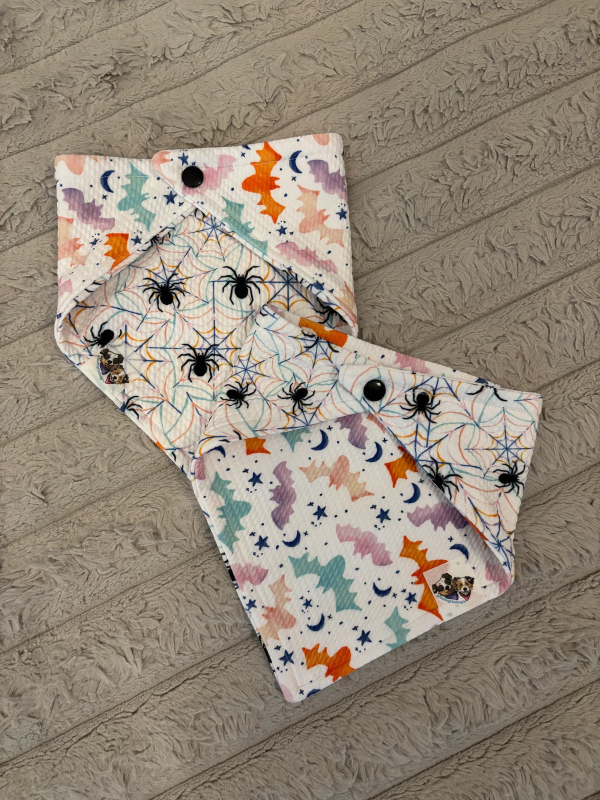 Bad Dog Boutique's Pastel Creeps Dog Bandana
