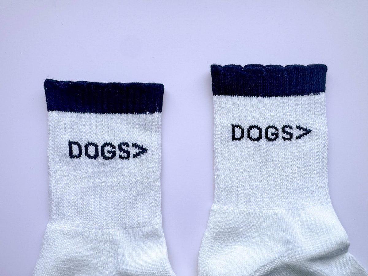 Brewin Aussie CO. "Dogs>" Crew Socks 