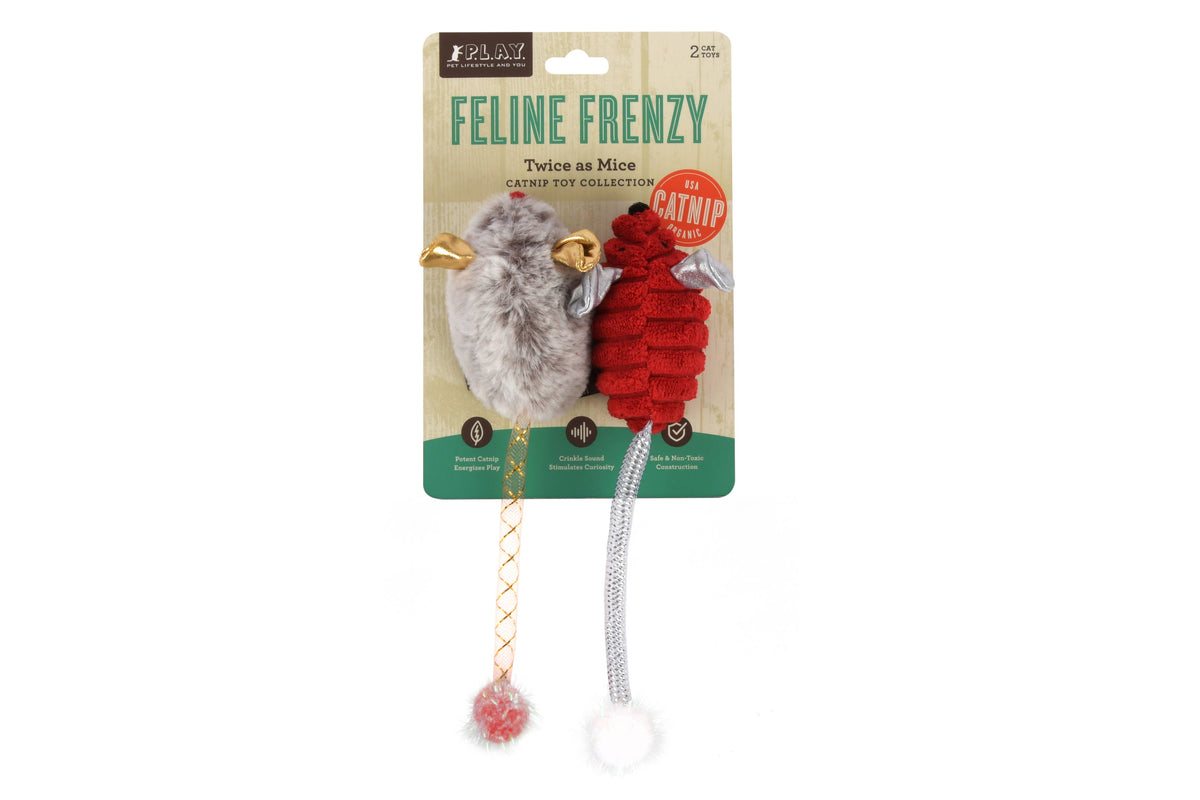 Play Pet Brands - Feline Frenzy - Twice as Mice
