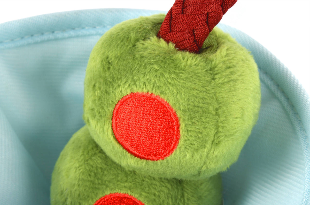 P.L.A.Y.'s Barktender Pawtini Plush Dog Toy
