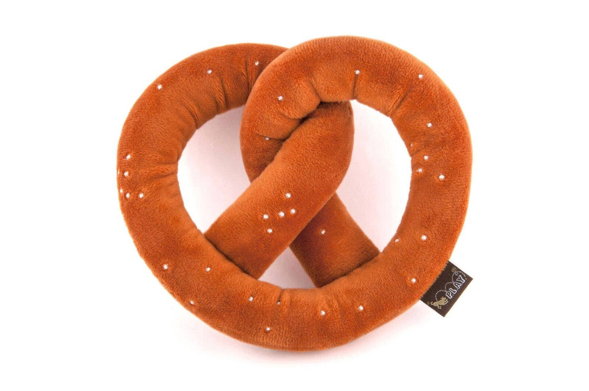 P.L.A.Y.'s International Classic Pretzel Dog Plush Toy