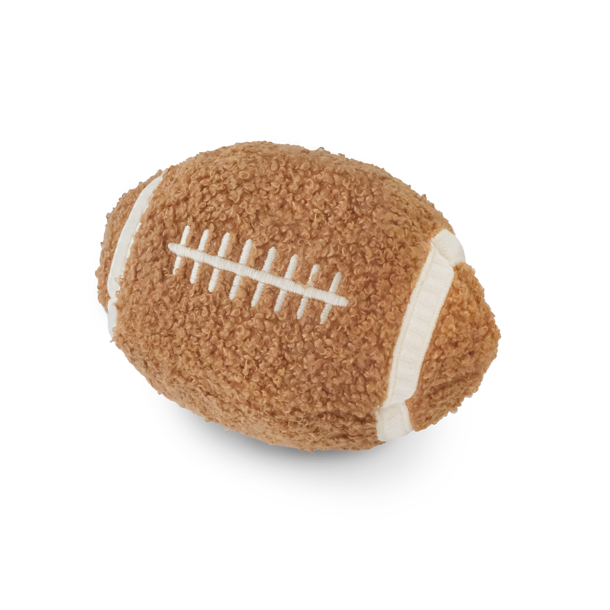 Lambwolf Collective's Squeaky Football Plush Dog Enrichment Toy