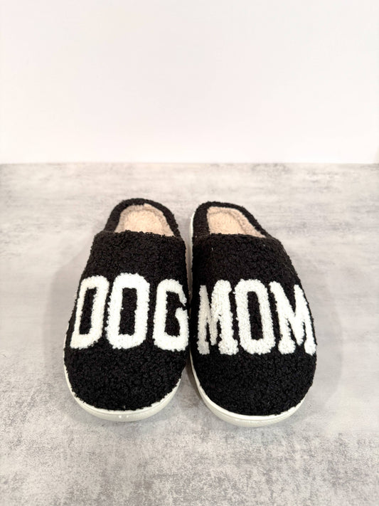 Brewin Aussie Co. Dog Mom Slippers - Black