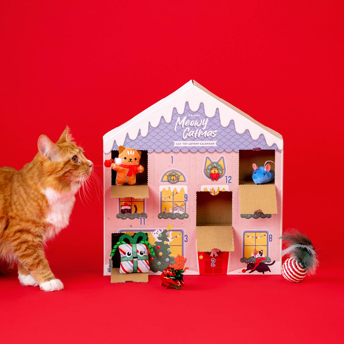 Petshop by Fringe Studio - MEOWY CATMAS PET TOY ADVENT CALENDAR