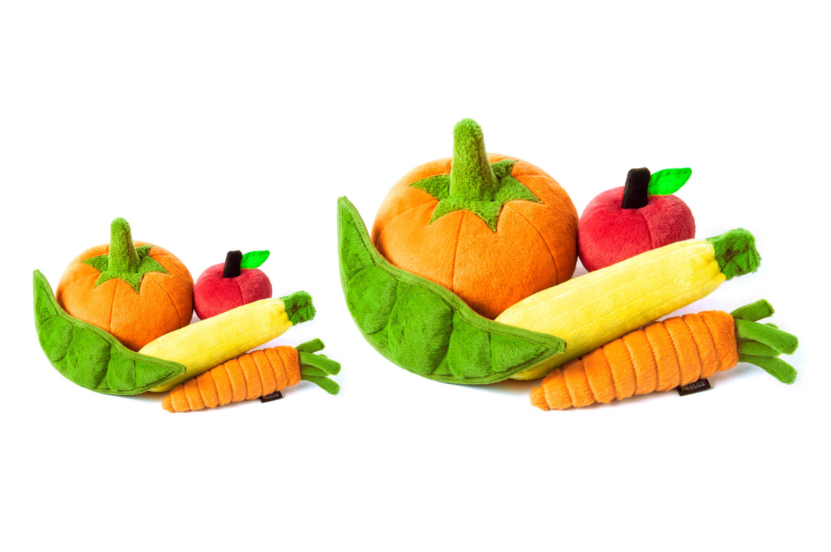 P.L.A.Y.'s MINI Garden Fresh Pumpkin Dog Plush Toy