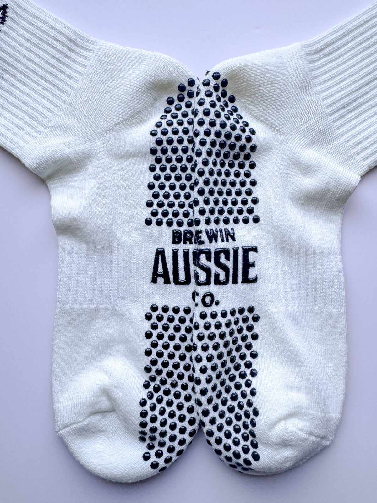 Brewin Aussie Co. "Dogs>" Athletic Grip Socks 