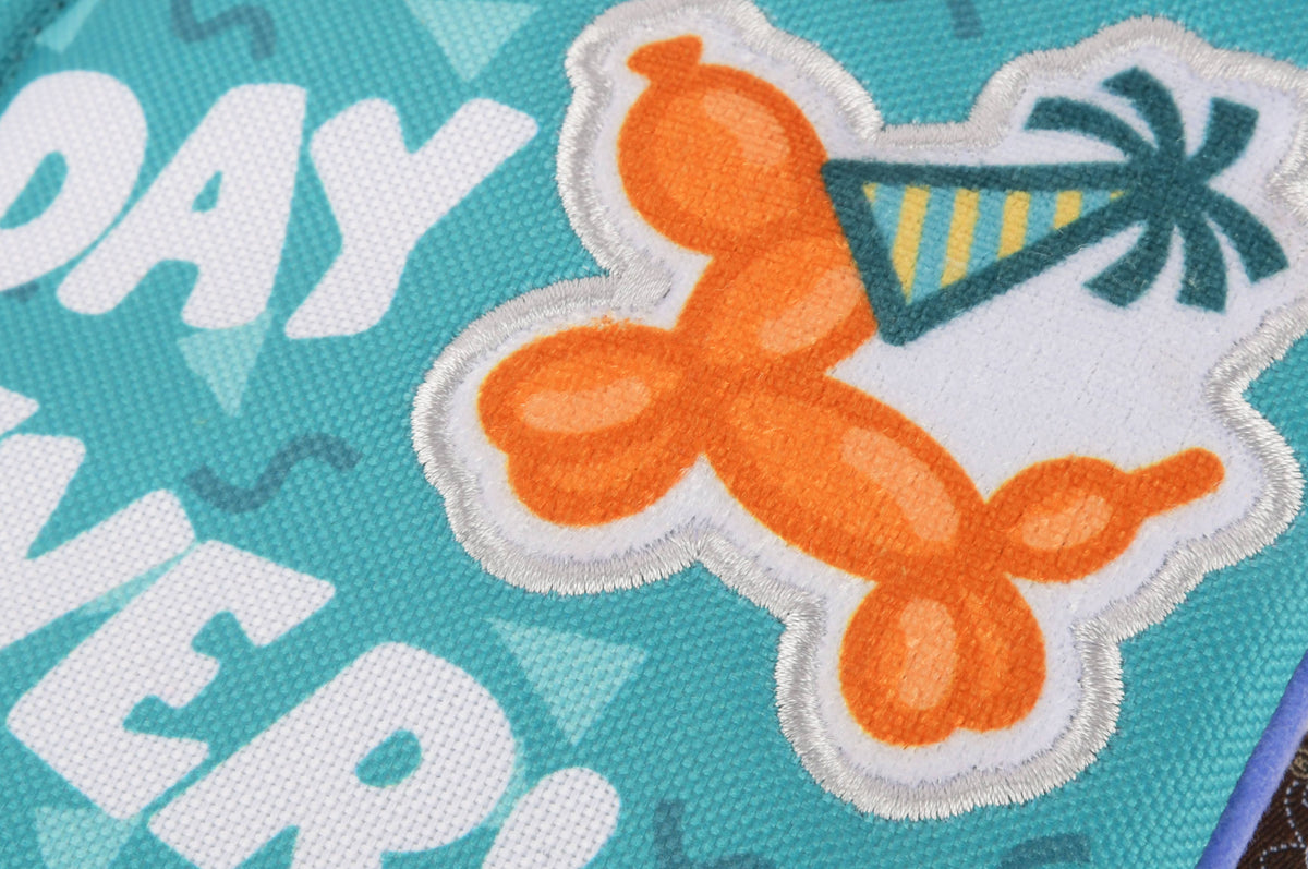 P.L.A.Y.'s Party Animal Barkday Wishes Dog Plush Toy