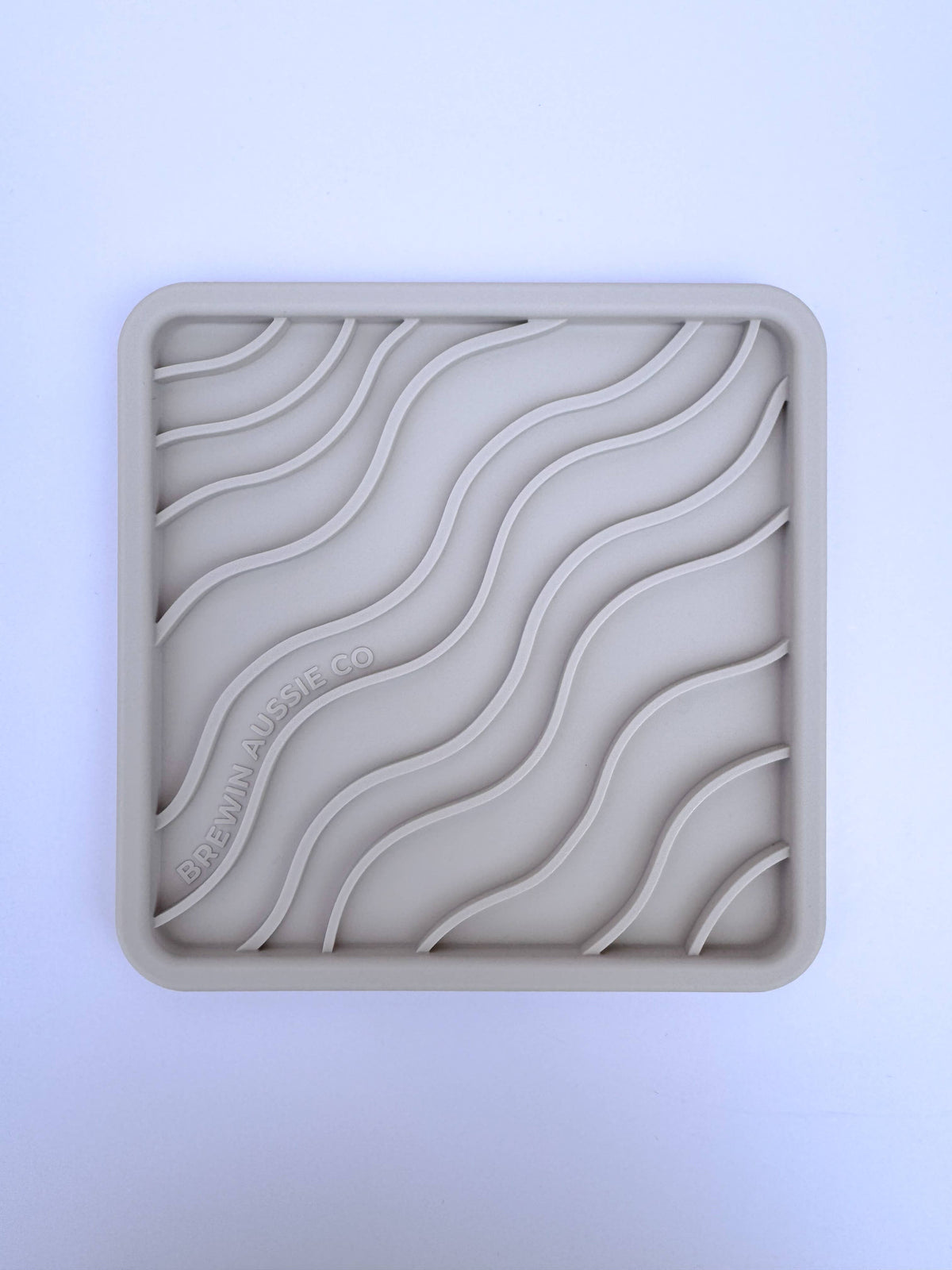 Brewin Aussie Co - Dunes Lick Mat Lid - Limestone
