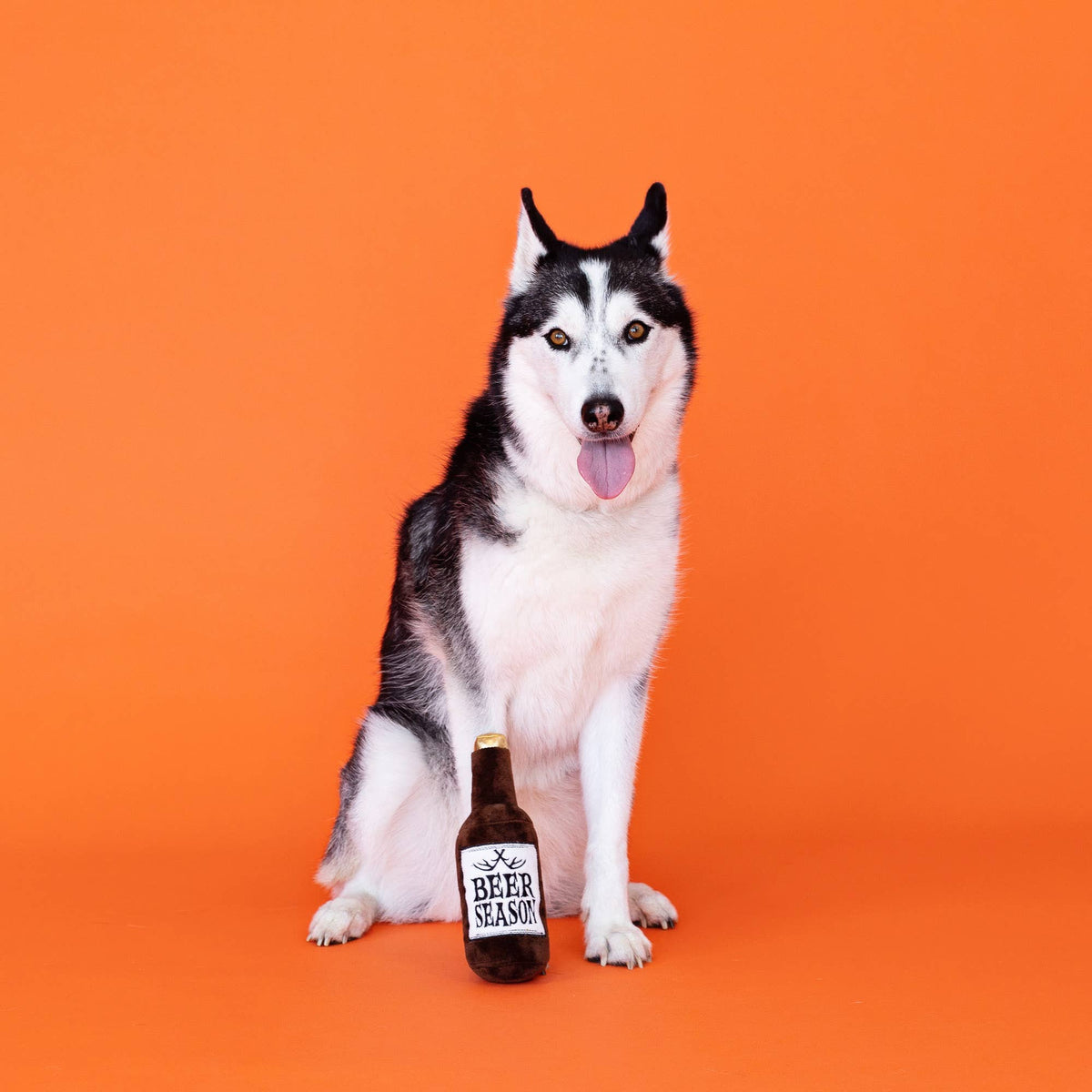 Petshop by Fringe Studio's Beer Season Antlers Dog Plush Toy