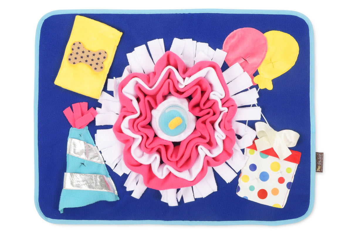 Play Pet Brands - Snuffle Mat - Woof-day Celebration
