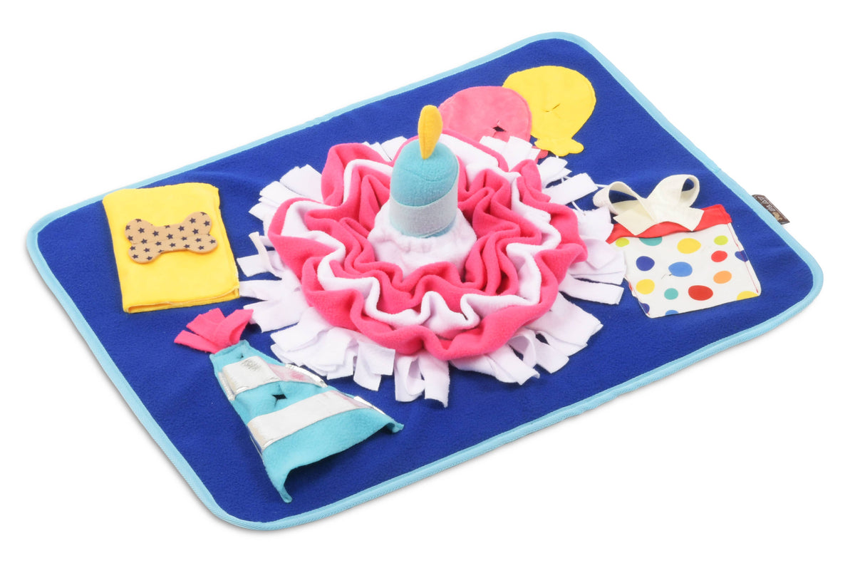 Play Pet Brands - Snuffle Mat - Woof-day Celebration