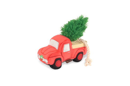 P.L.A.Y.'s Home for the Holidays Holiday Hauler Dog Plush Toy