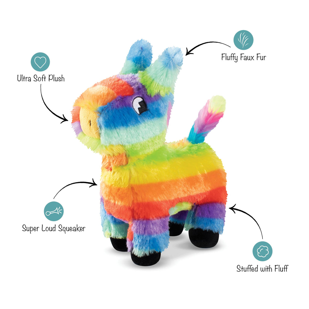 Petshop by Fringe Studio's Pinata Party Boy Dog Plush Toy