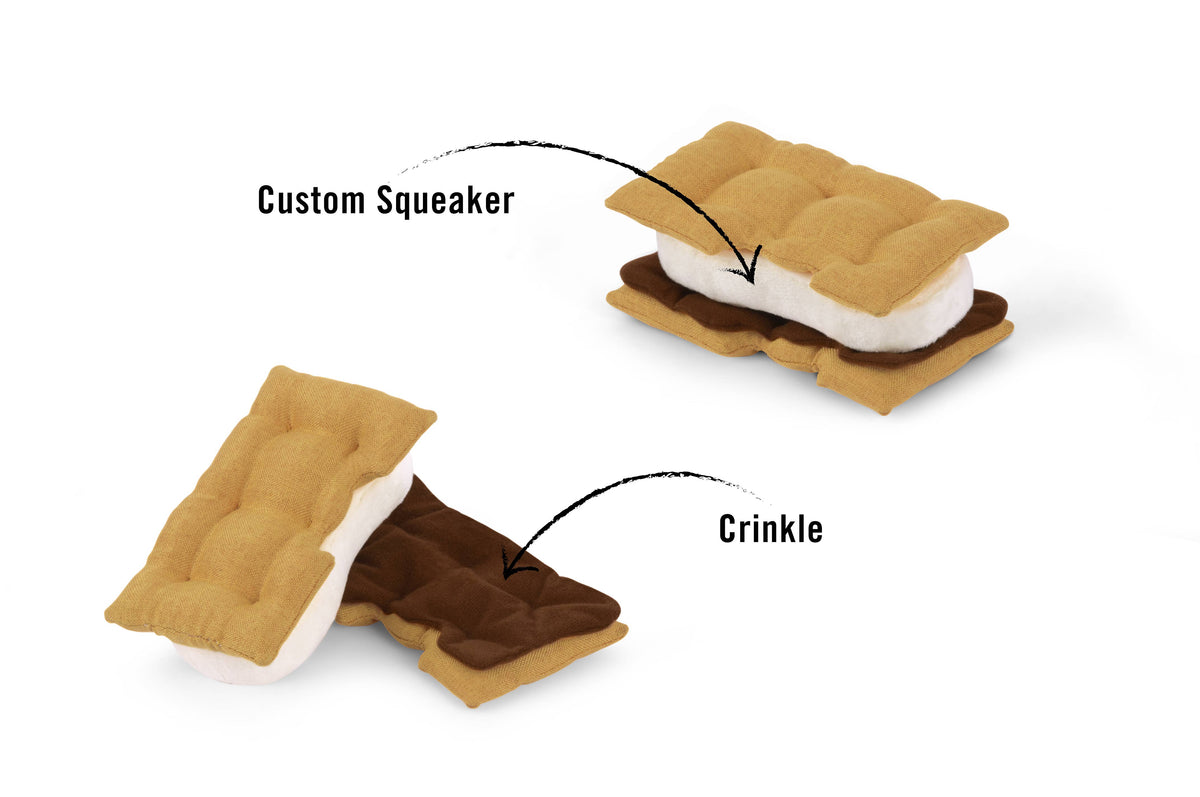 P.L.A.Y.'s Camp Corbin Gimme S'more Dog Plush Toy